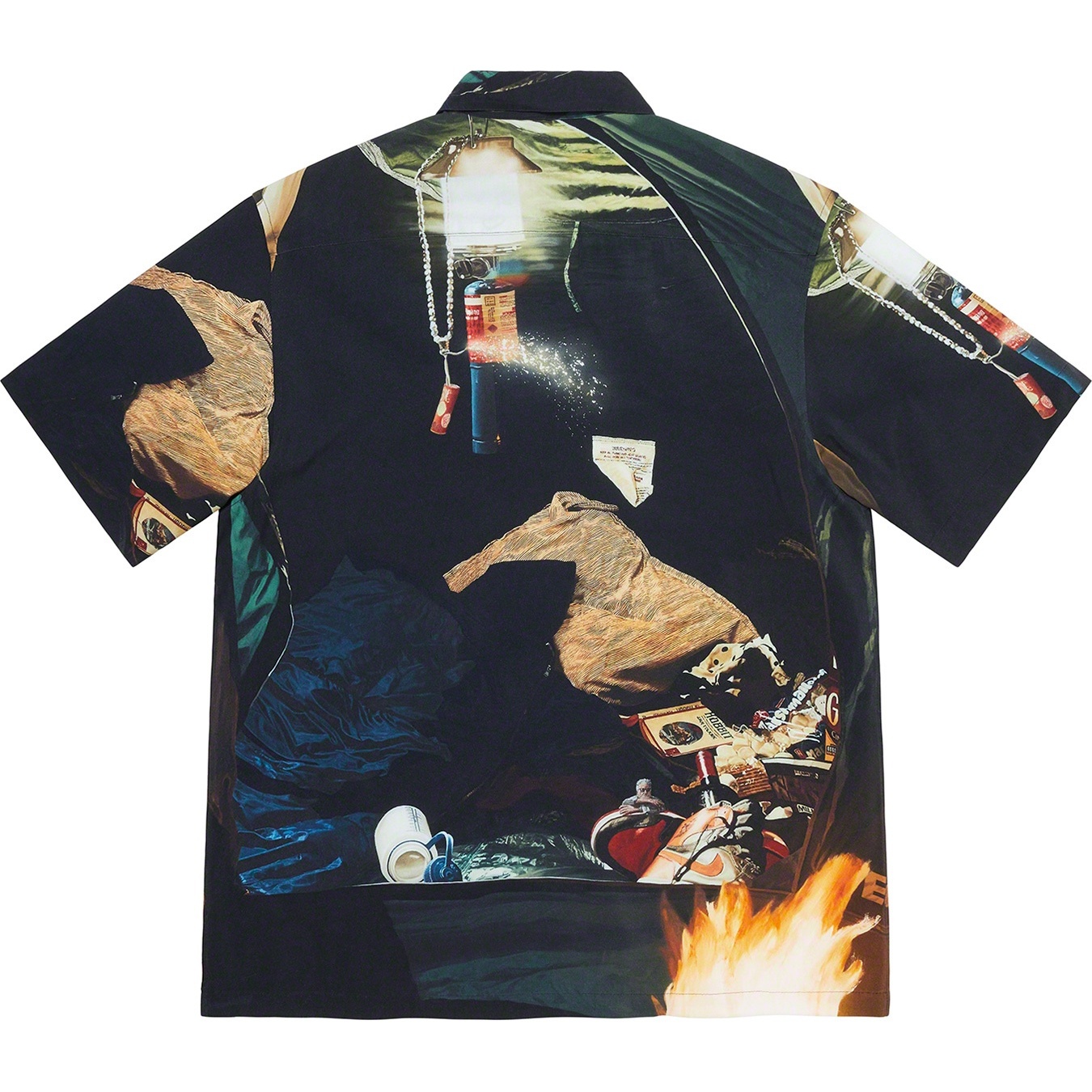 Supreme Firecracker Rayon S S Shirt (SS21) - Firecracker - $148