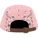Supreme Bandana Camp Cap (SS21) - Pink