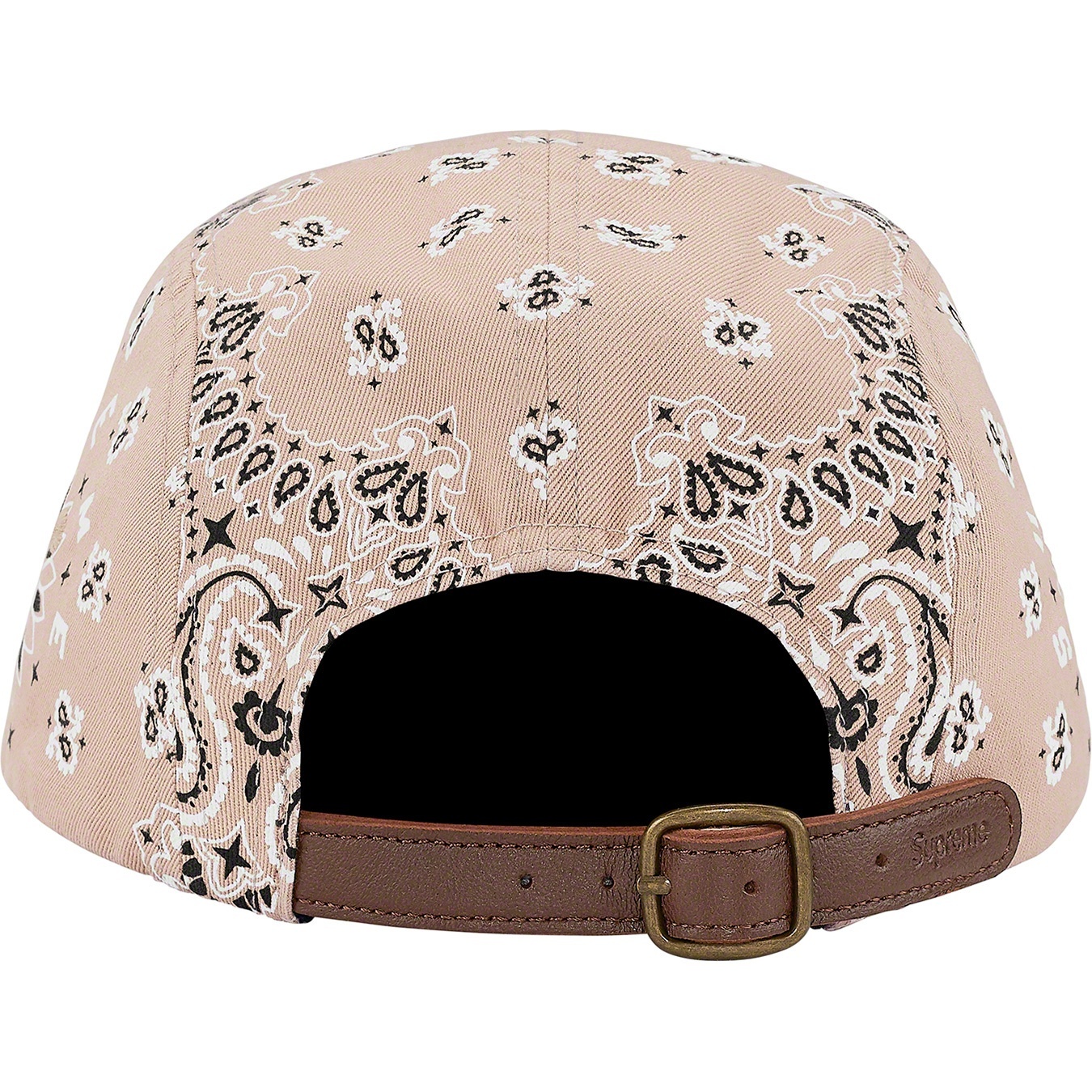 Supreme Bandana Camp Cap (SS21) - Tan - $48