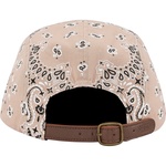 Supreme Bandana Camp Cap (SS21) - Tan