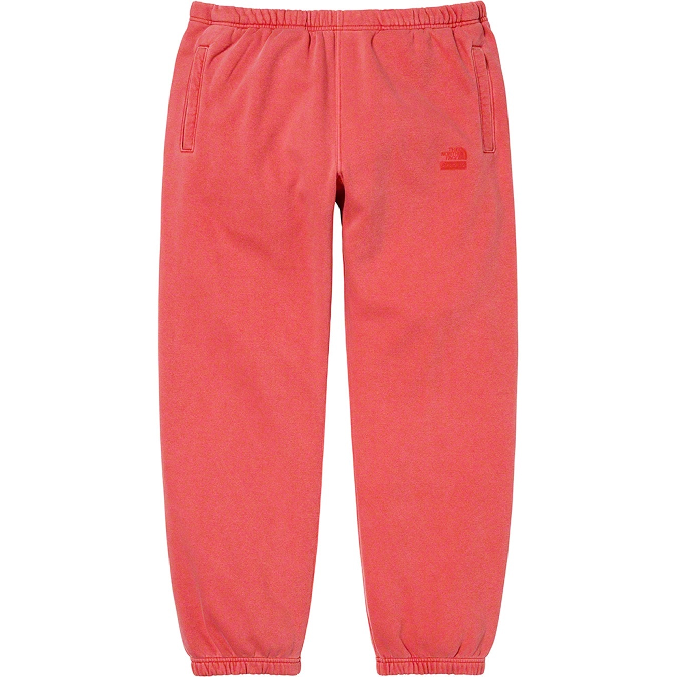 Supreme Supreme The North Face Pigment Printed Sweatpant (SS21) - Red - $138