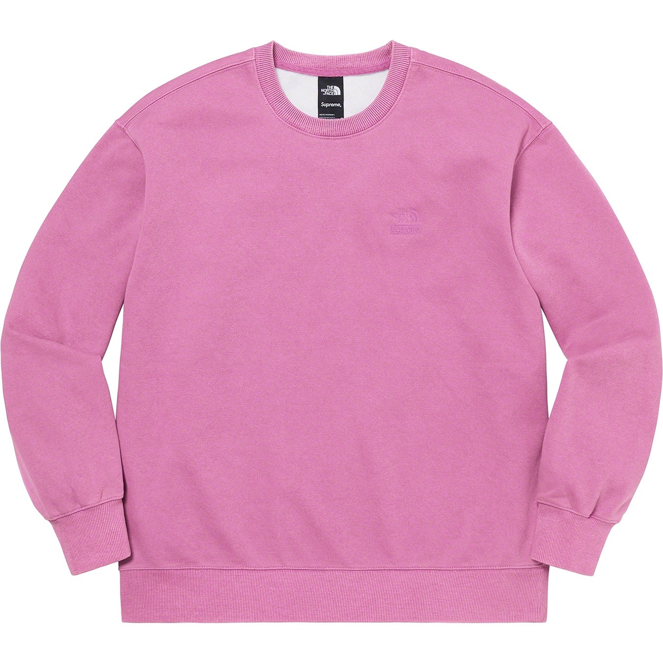 Supreme Supreme The North Face Pigment Printed Crewneck (SS21) - Pink - $138