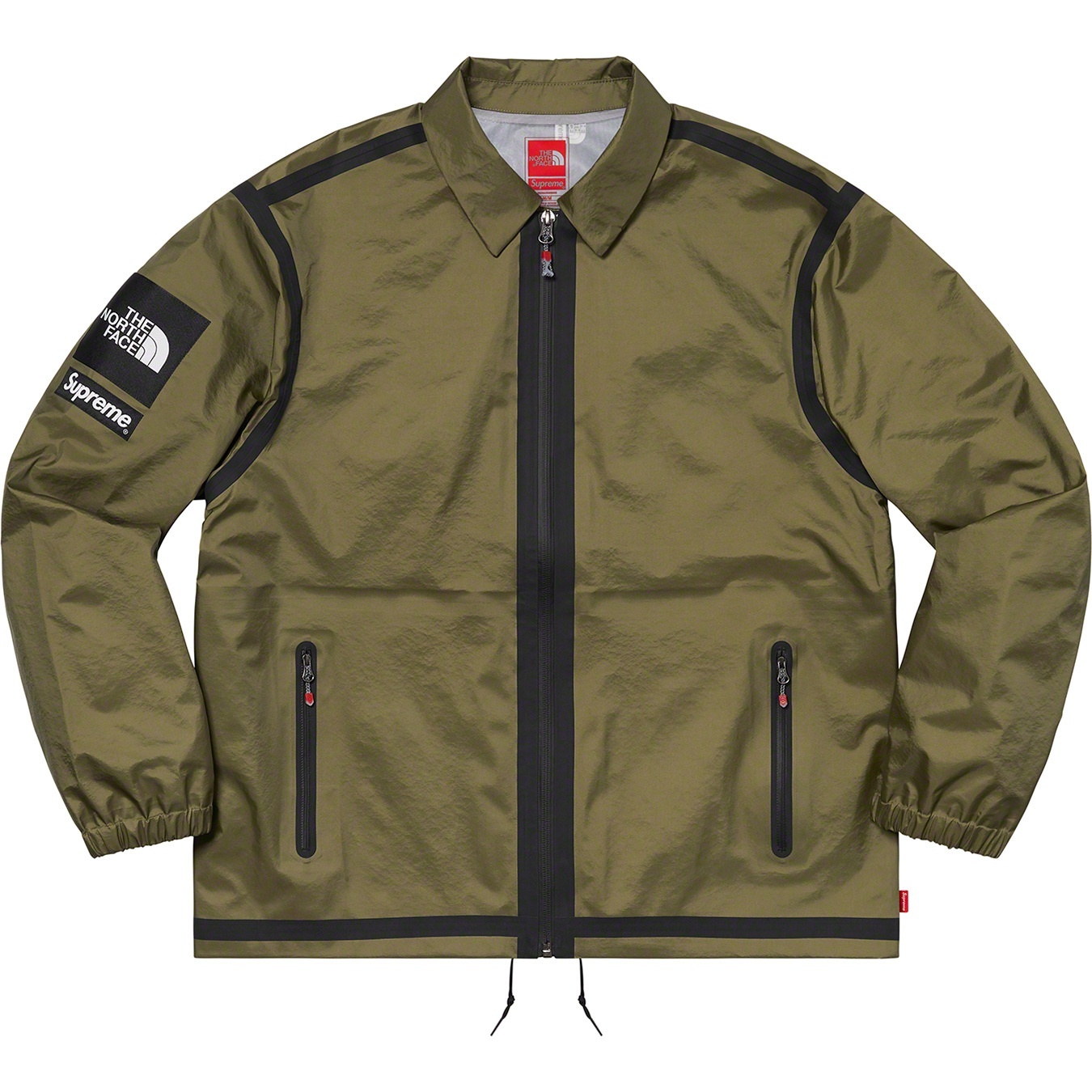 Supreme Supreme The North Face Summit Series Outer Tape Seam Coaches Jacket (SS21) - Olive - $298