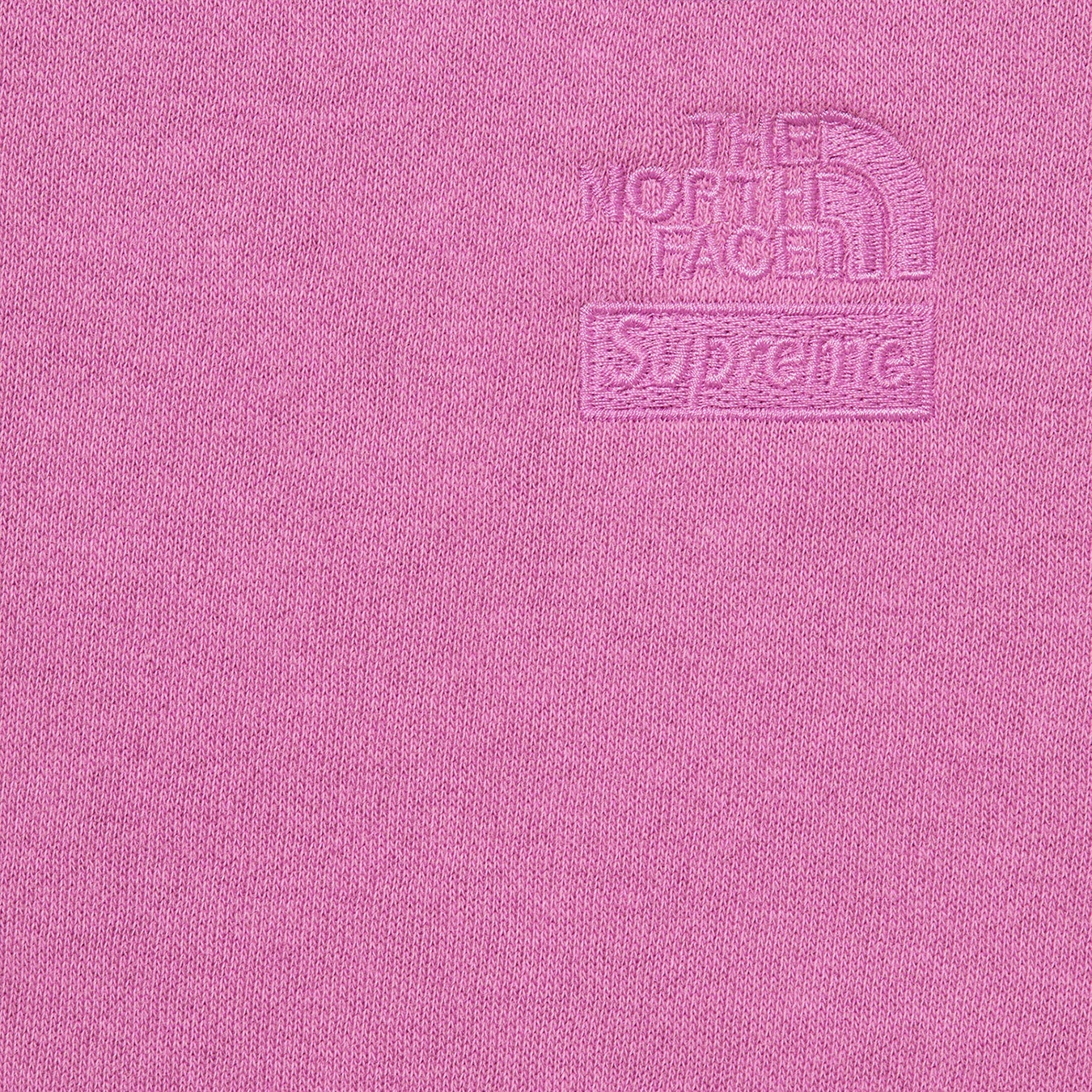 Supreme Supreme The North Face Pigment Printed Crewneck (SS21) - Pink - $138