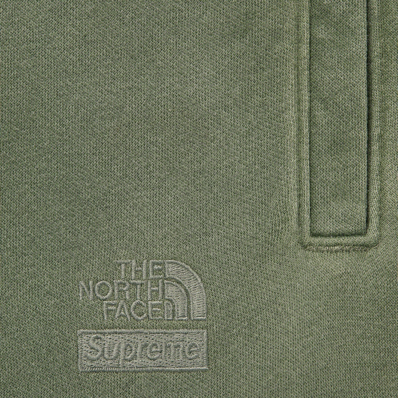 Supreme Supreme The North Face Pigment Printed Sweatpant (SS21) - Olive - $138
