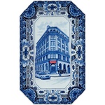 Supreme Supreme Royal Delft Hand-Painted 190 Bowery Large Plate (SS21) - Blue