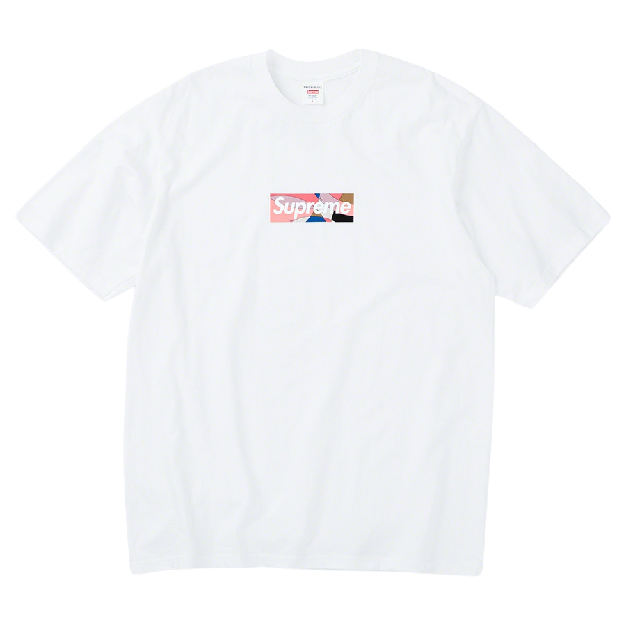 Supreme Supreme Emilio Pucci Box Logo Tee (SS21) - $54