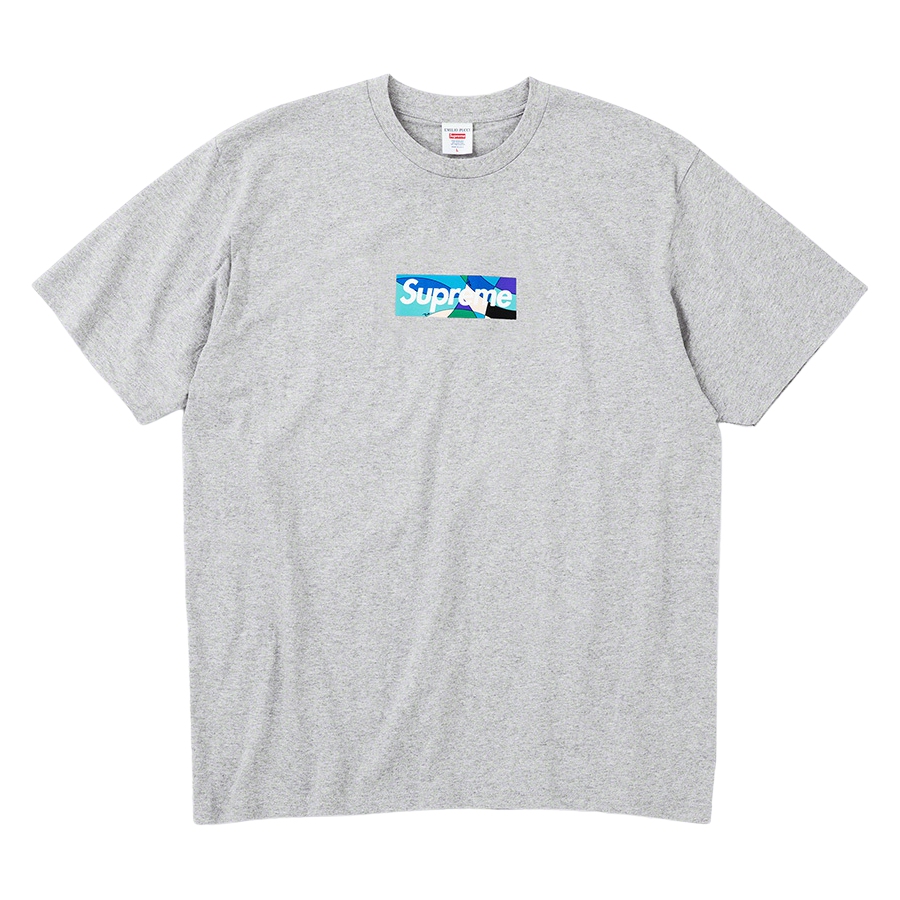 Supreme Supreme Emilio Pucci Box Logo Tee (SS21) - $54