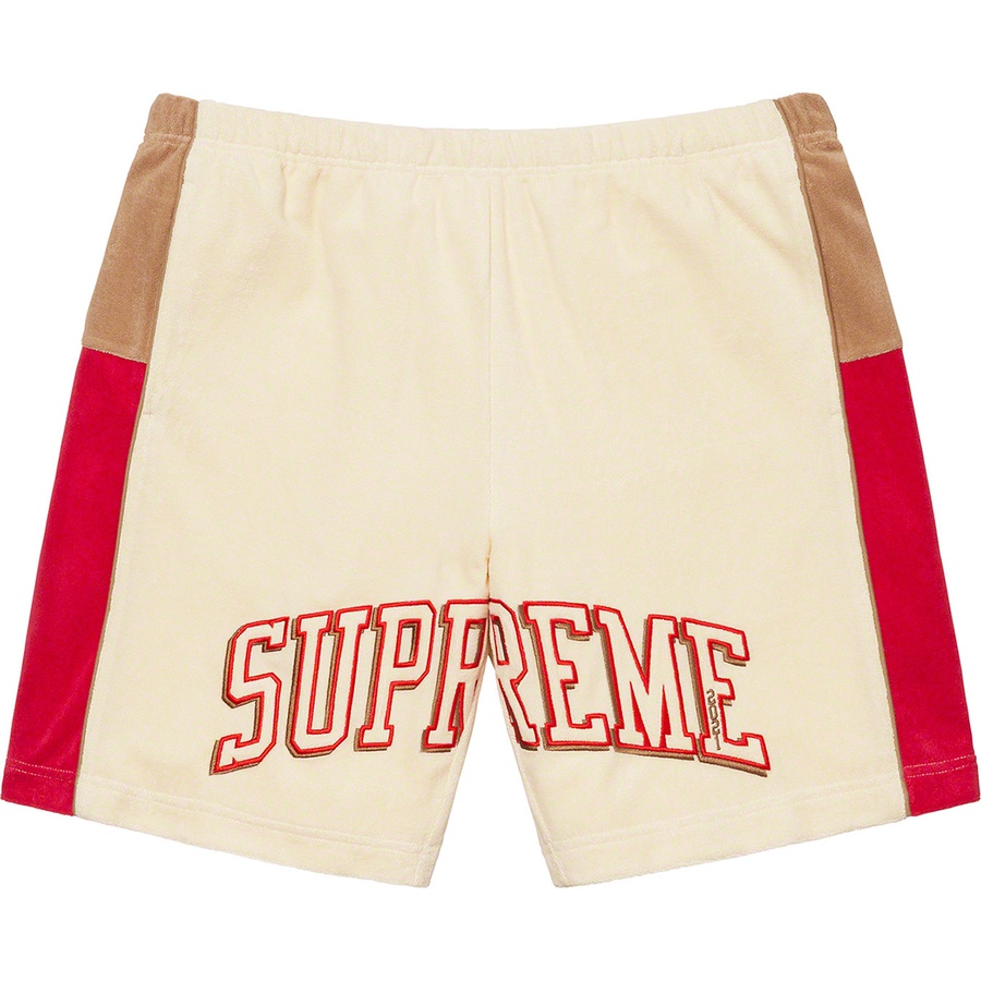 Supreme Terry Basketball Short (SS21) - Stone - $110