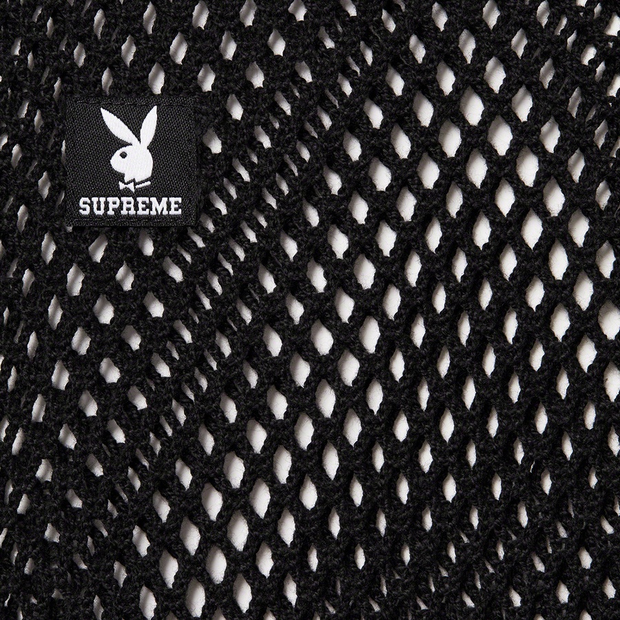 Supreme Supreme Playboy String S S Top (SS21) - Black - $98