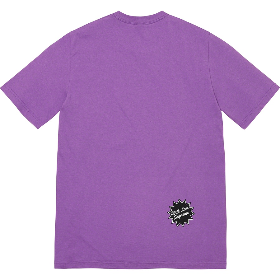 Supreme Jamie Reid Supreme Anarchy Tee (SS21) - Purple - $44