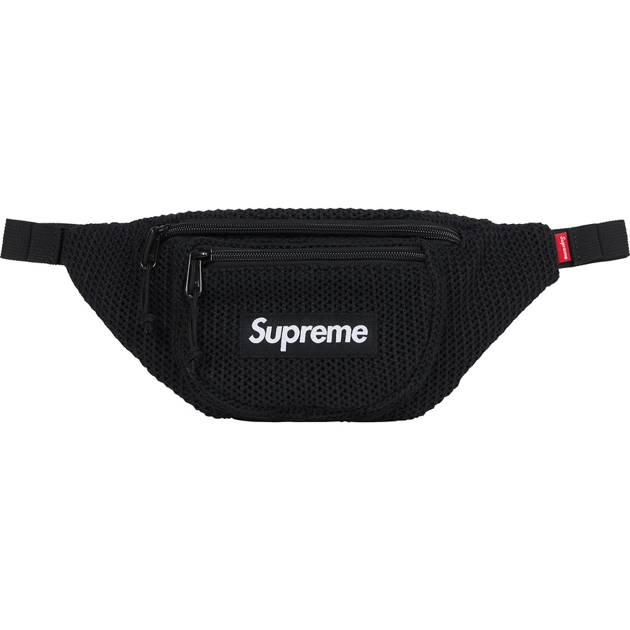 Supreme String Waist Bag (SS21) - Black - $58