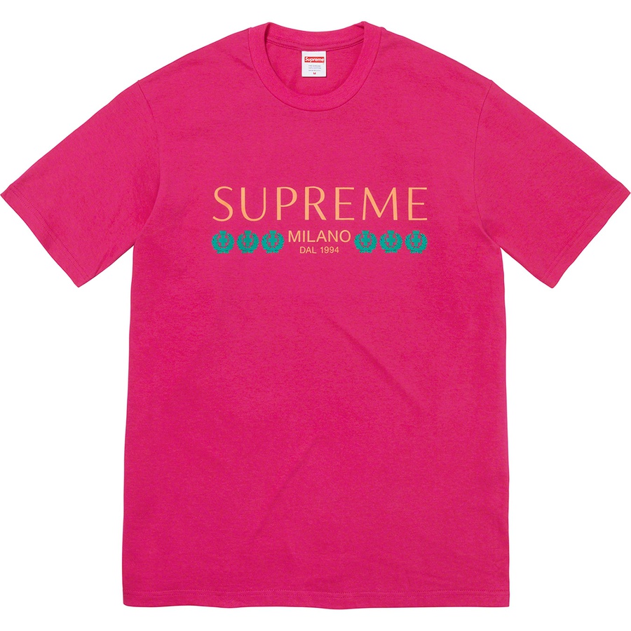 Supreme Milano Tee (SS21) - Pink - $38