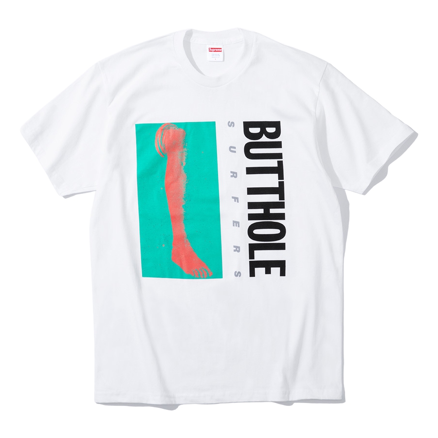 Supreme Supreme Butthole Surfers Leg Tee (SS21) - $44