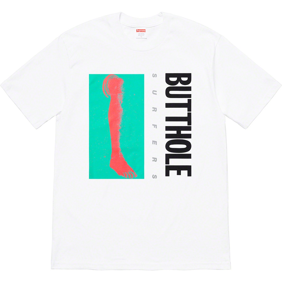 Supreme Supreme Butthole Surfers Leg Tee (SS21) - White - $44