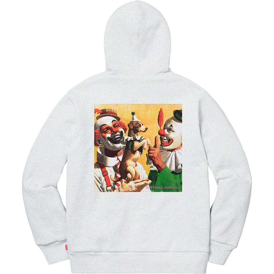 Supreme Supreme Butthole Surfers Hooded Sweatshirt (SS21) - Ash Grey - $168