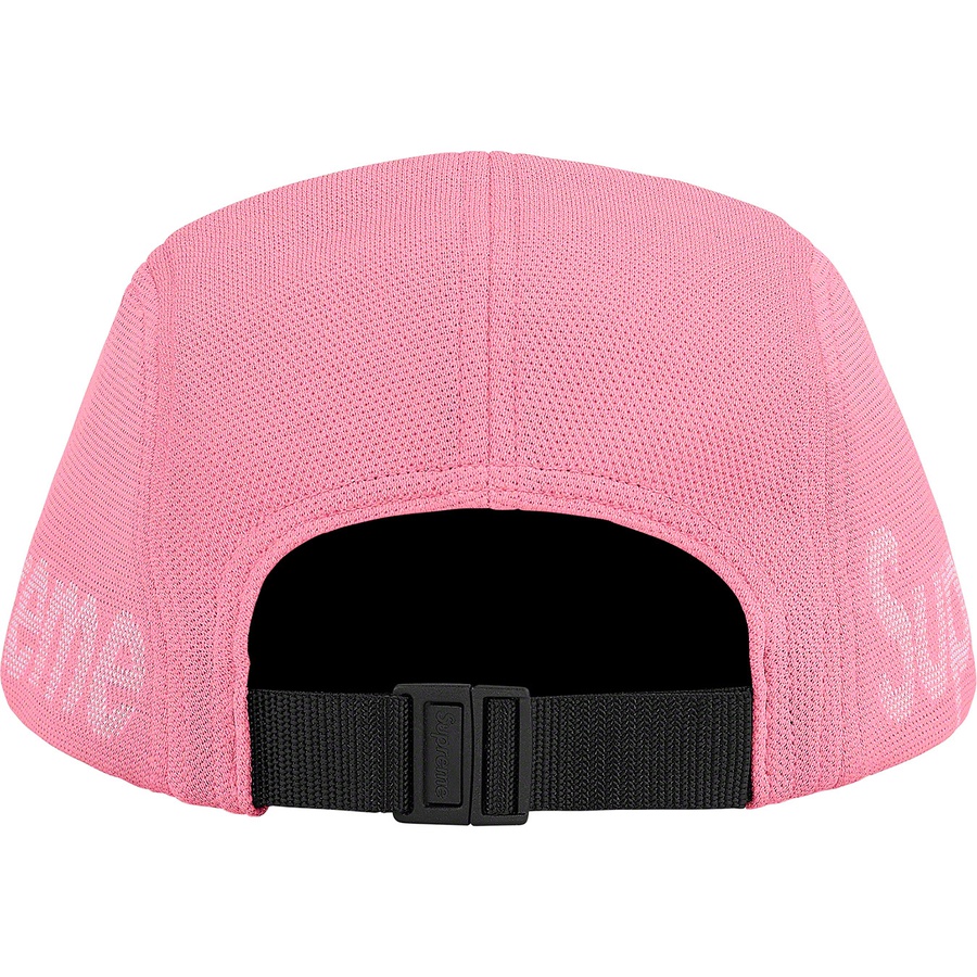 Supreme Jacquard Pique Camp Cap (SS21) - Pink - $54