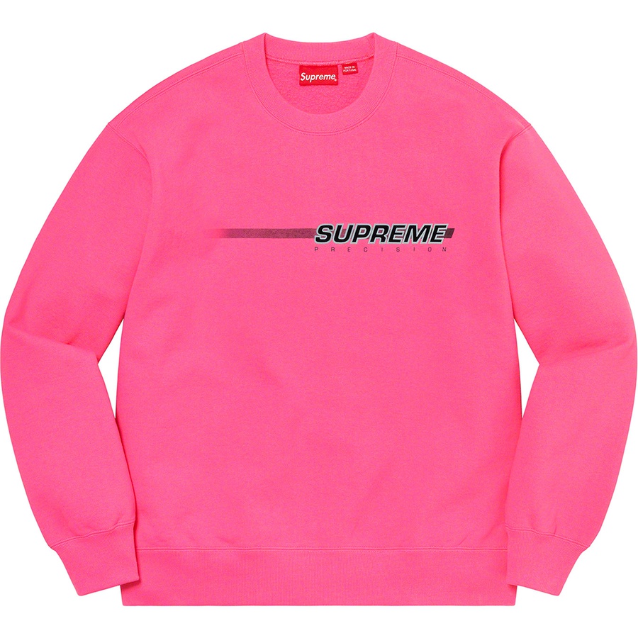 Supreme Precision Crewneck (SS21) - Magenta - $148