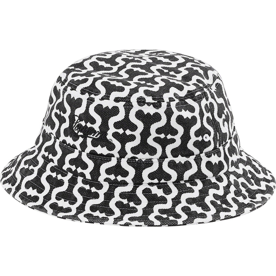 Supreme Twill Crusher (SS21) - Black Monogram - $54
