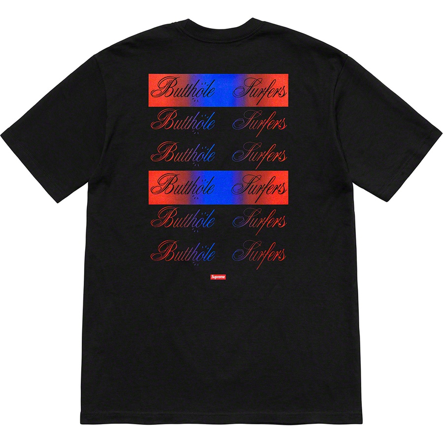 Supreme Supreme Butthole Surfers Tee (SS21) - Black - $44