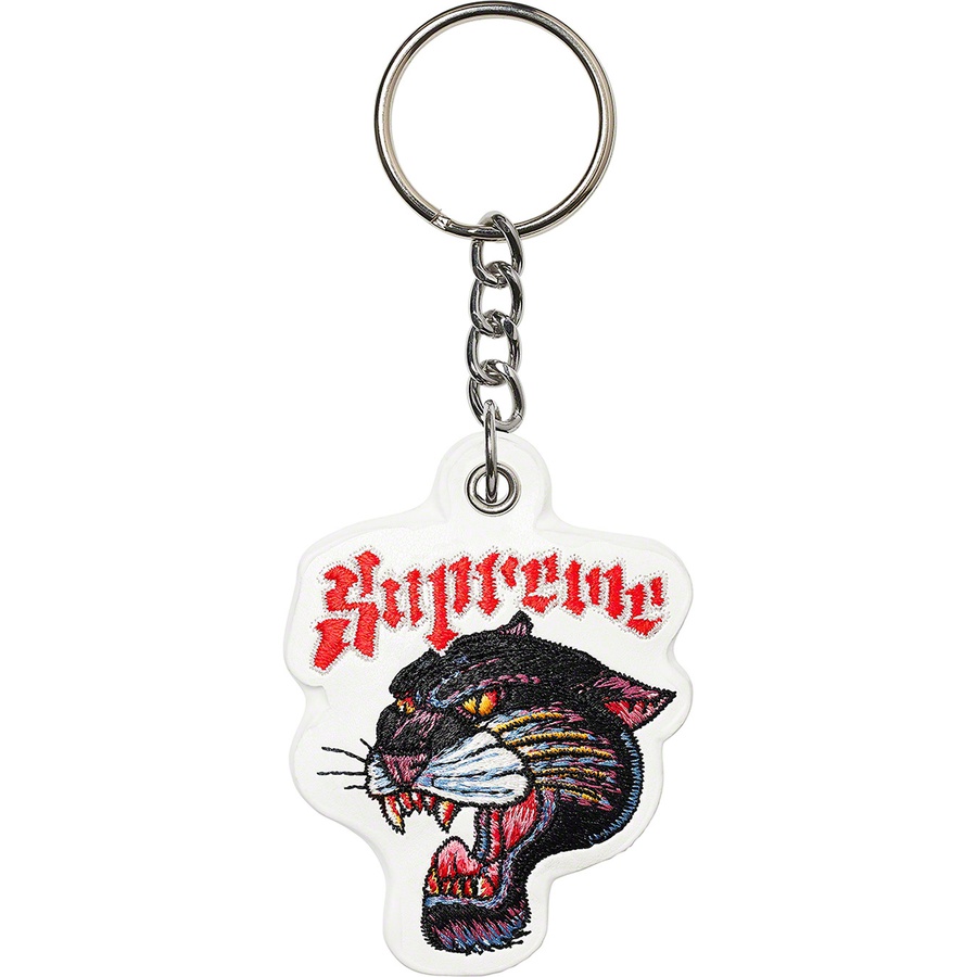 Supreme Panther Keychain (SS21) - White - $28