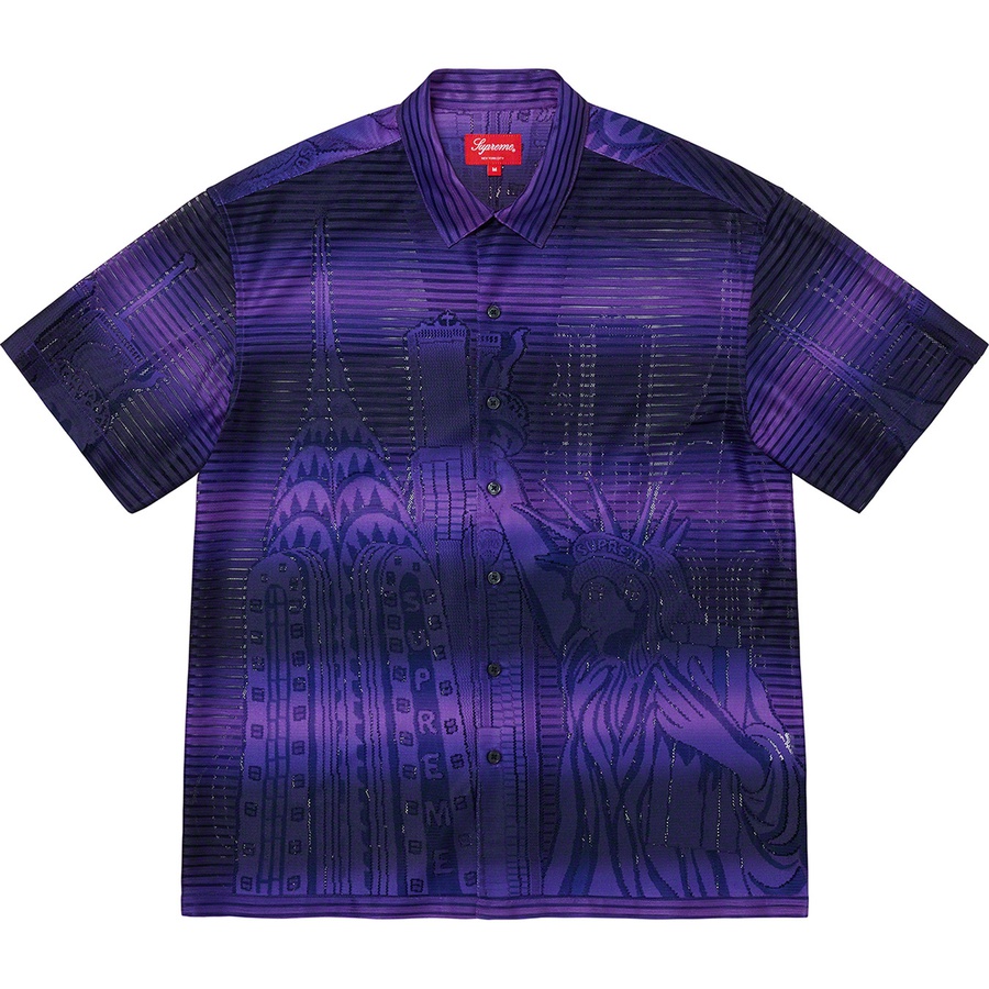 Supreme Liberty Lace S S Shirt (SS21) - Purple - $128