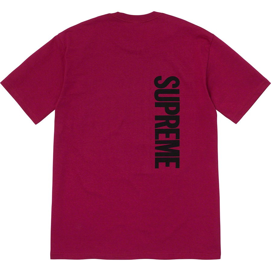 Supreme Supreme Butthole Surfers Leg Tee (SS21) - Dark Magenta - $44