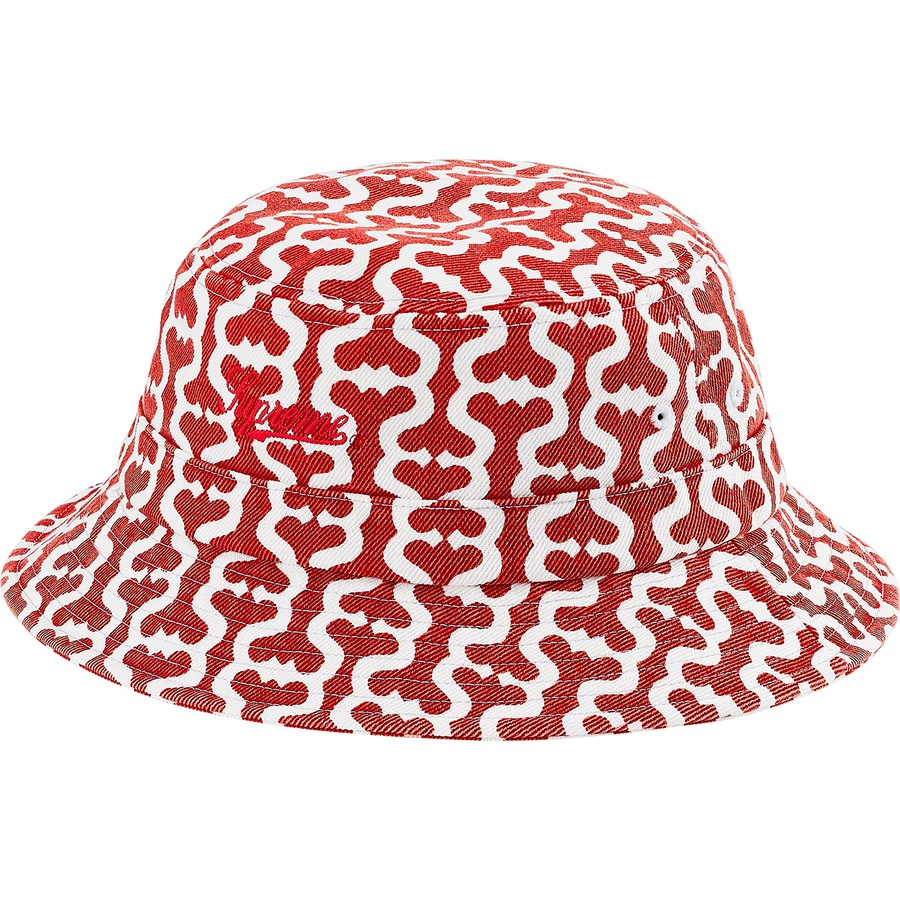 Supreme Twill Crusher (SS21) - Red Monogram - $54