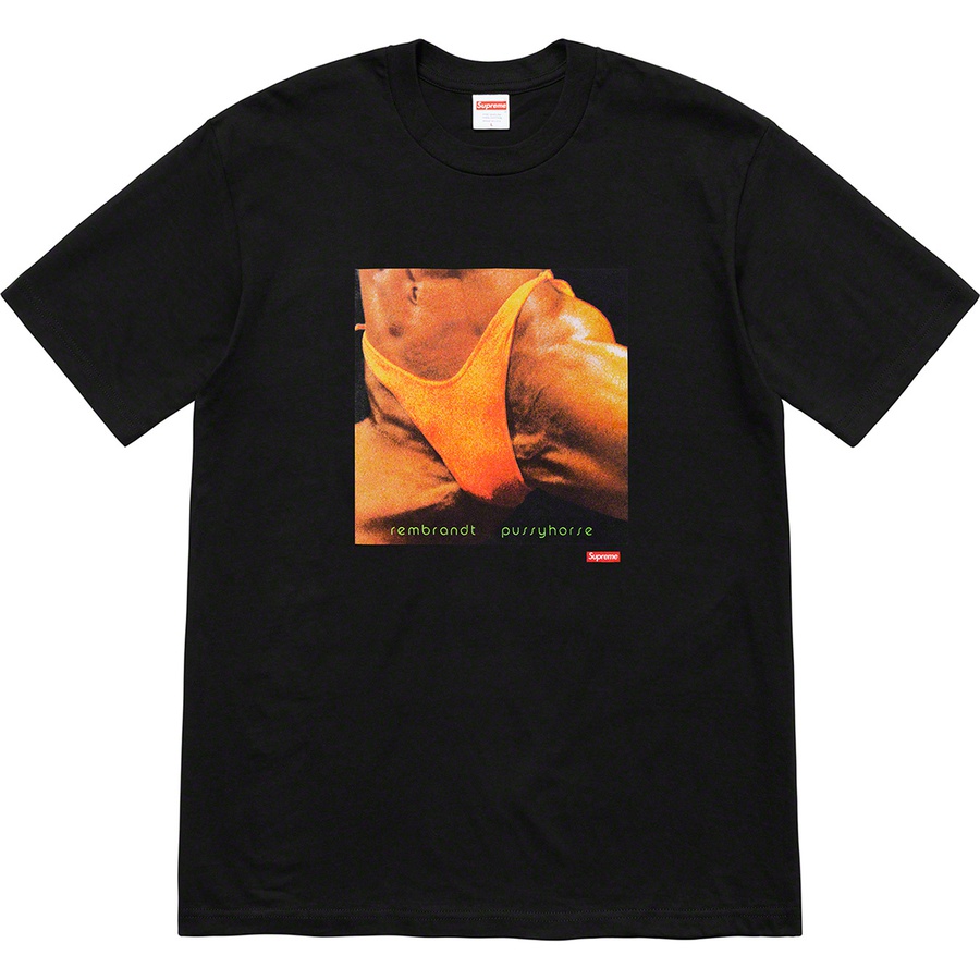 Supreme Supreme Butthole SurfersRembrandt Pussyhorse Tee (SS21) - Black - $44
