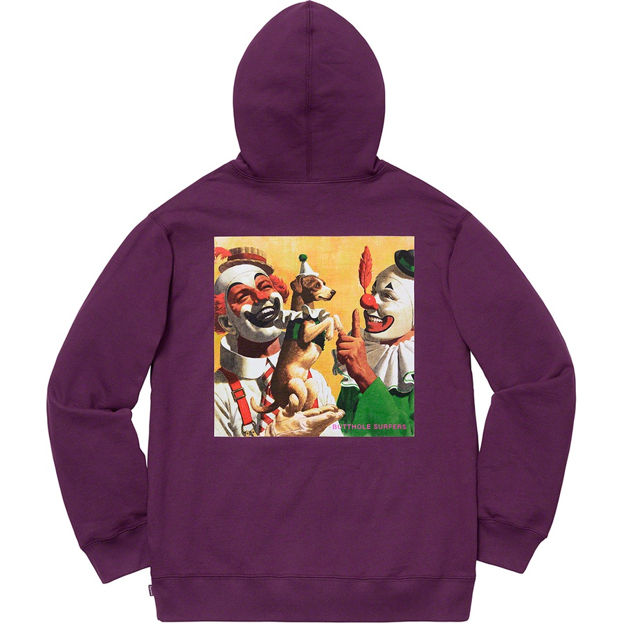 Supreme Supreme Butthole Surfers Hooded Sweatshirt (SS21) - Eggplant - $168