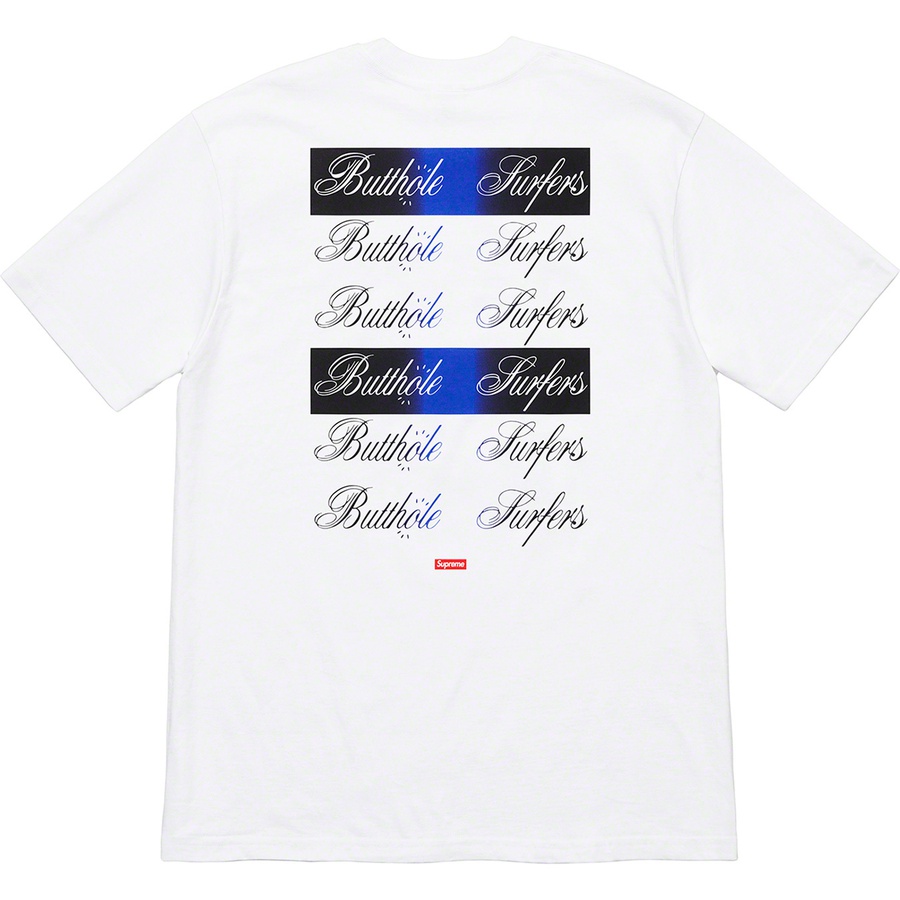Supreme Supreme Butthole Surfers Tee (SS21) - White - $44