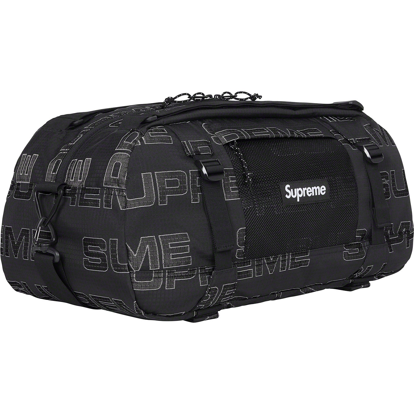 Supreme Duffle Bag (FW21) - Black - $148