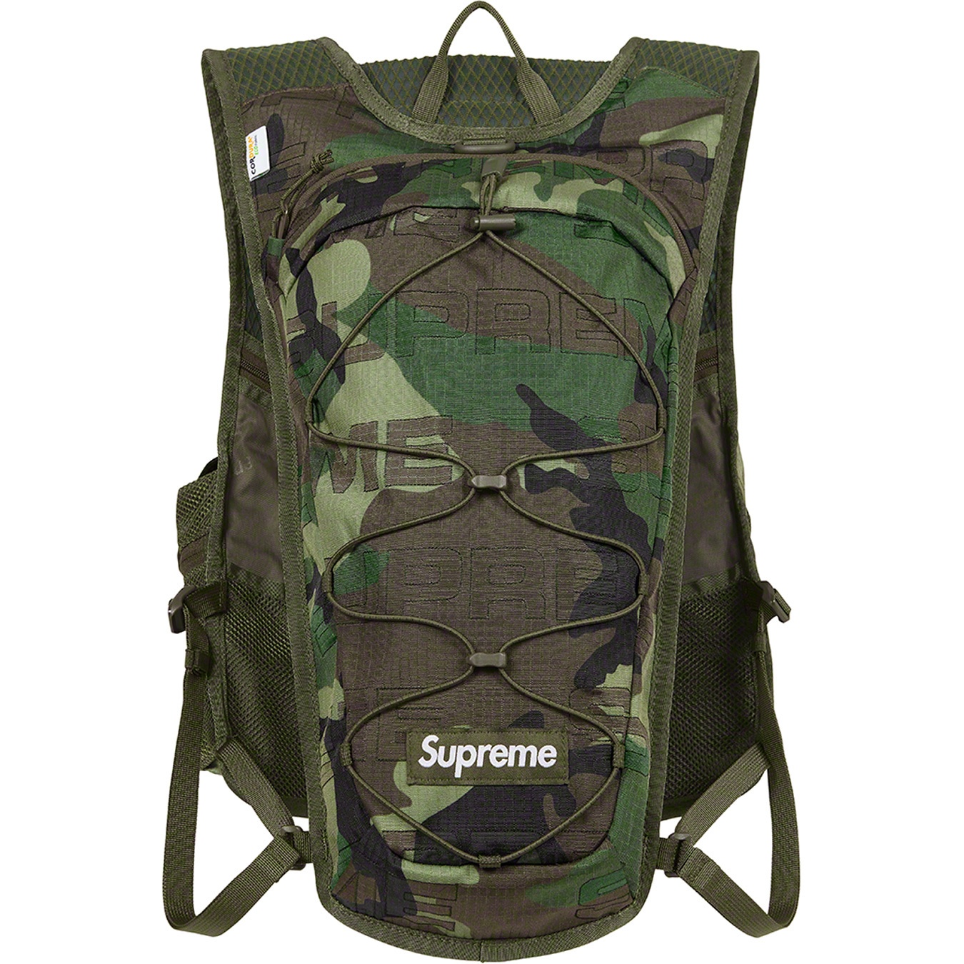 Supreme Pack Vest (FW21) - Woodland Camo - $138
