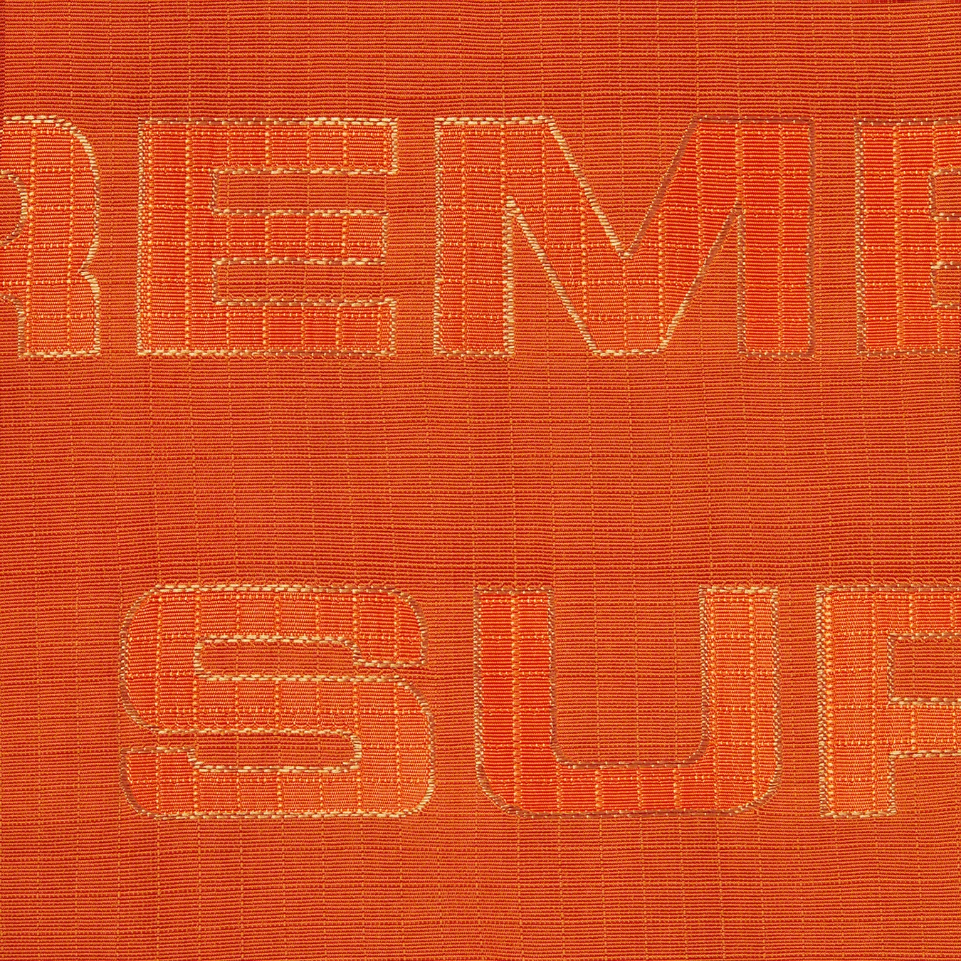 Supreme Logo Ripstop Track Pant (FW21) - Orange - $138