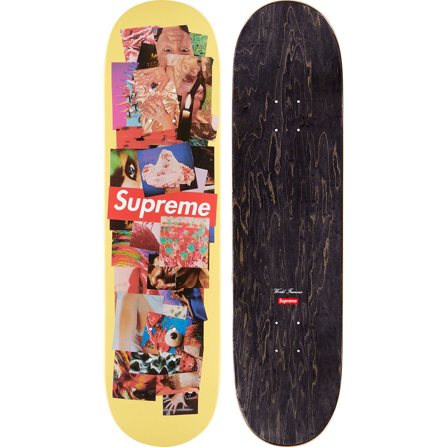 Supreme Stack Skateboard (FW21) - Yellow - 8.125" x 32" - $58