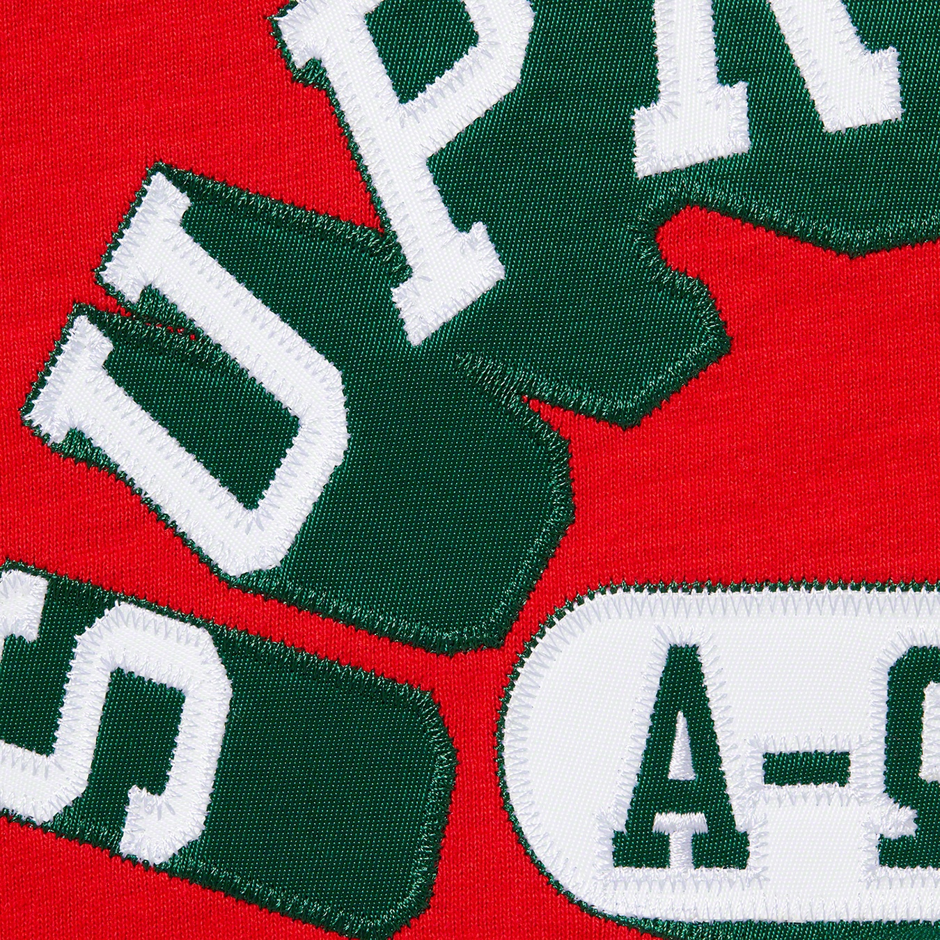 Supreme Alpha Omega S S Top (FW21) - Red - $78