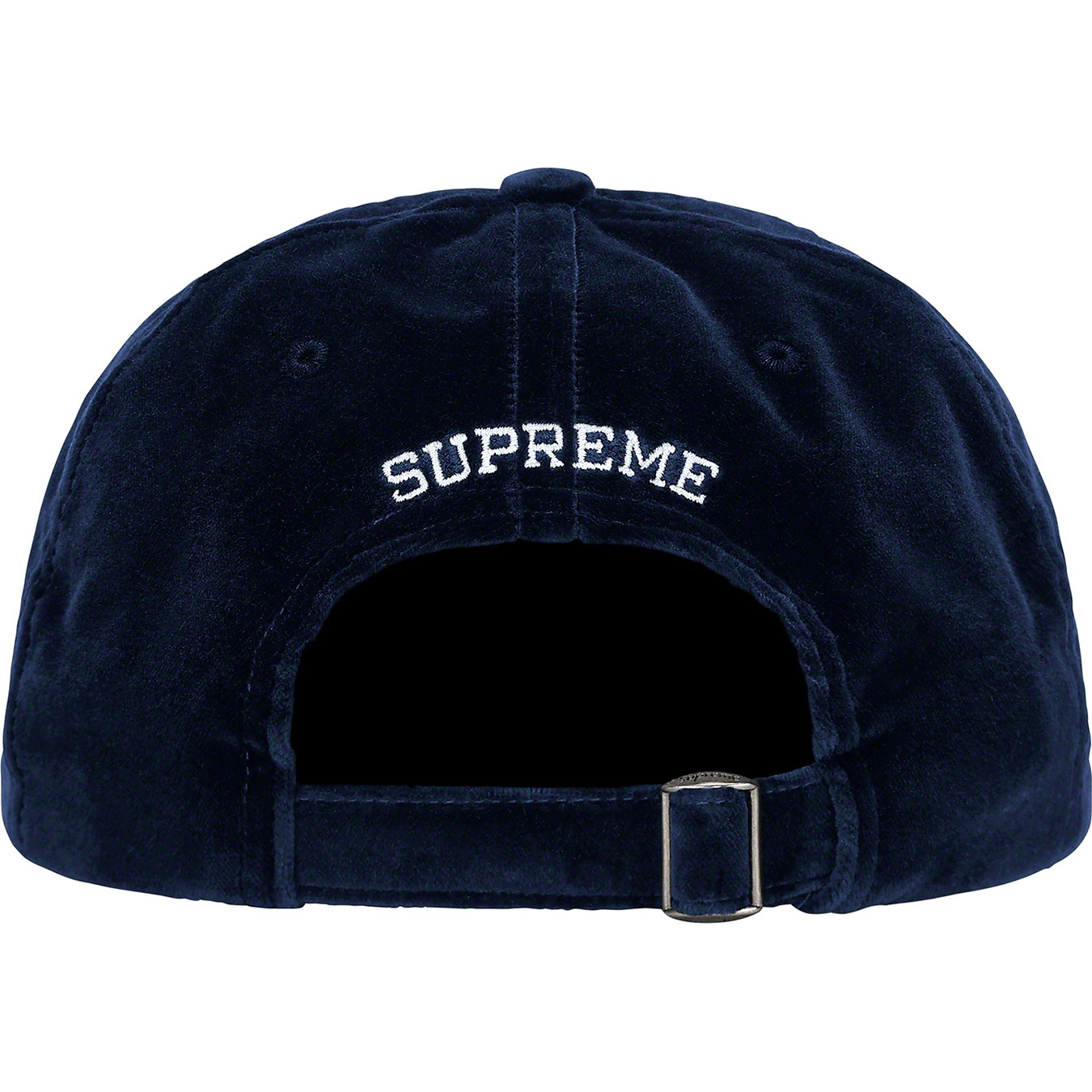 Supreme Velvet 2-Tone 6-Panel (FW21) - Navy - $54