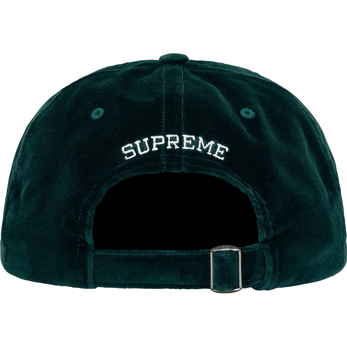 Supreme Velvet 2-Tone 6-Panel (FW21) - Dark Green - $54
