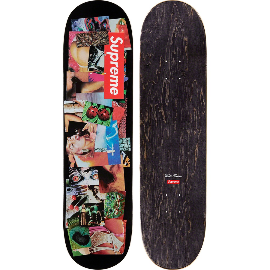 Supreme Stack Skateboard (FW21) - Black - 8" x 31.875"  - $58