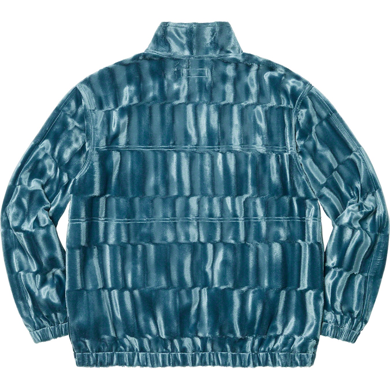 Supreme Velour Track Jacket (FW21) - Slate - $138
