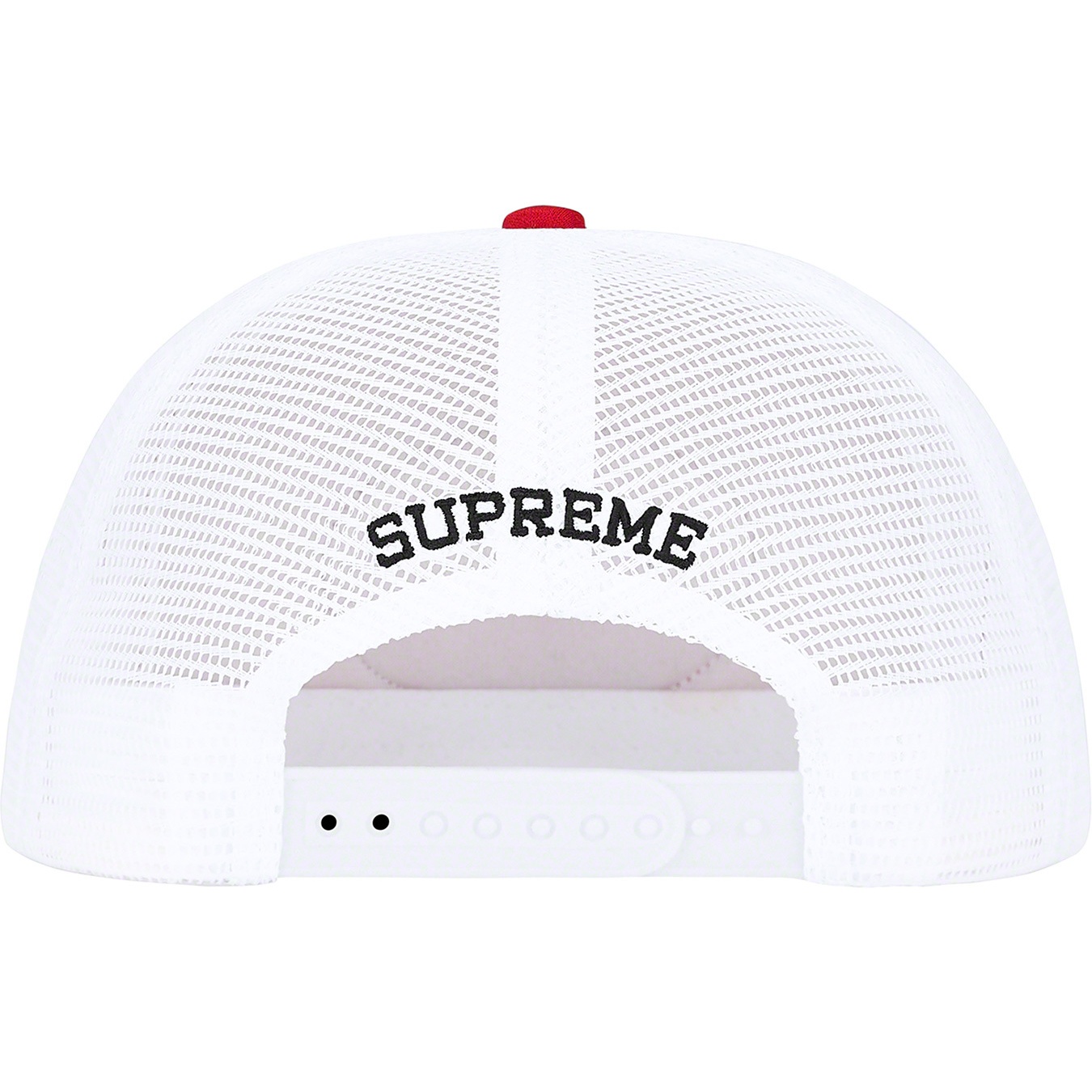 Supreme Authorized Mesh Back 5-Panel (FW21) - Red - $42