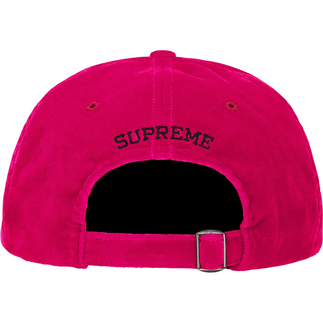 Supreme Velvet 2-Tone 6-Panel (FW21) - Magenta - $54