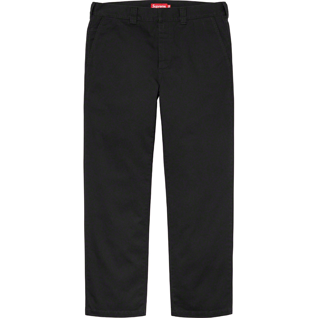 Supreme Work Pant (FW21) - Black - $118