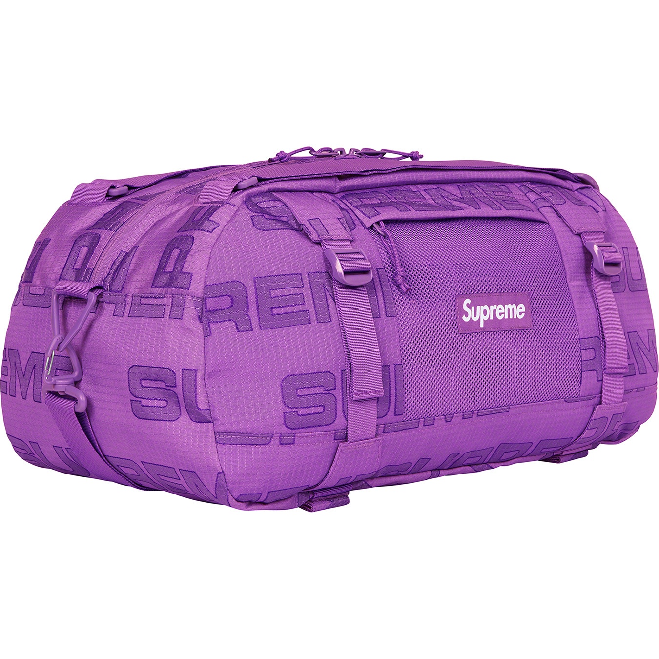 Supreme Duffle Bag (FW21) - Purple - $148