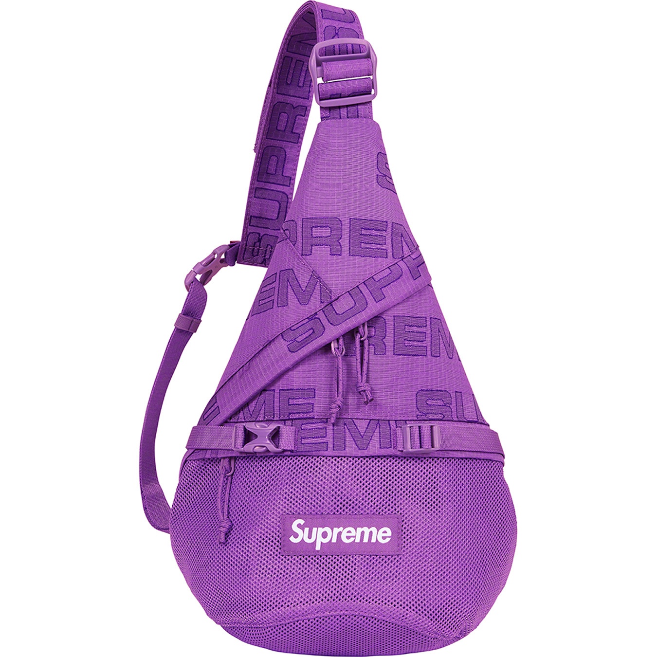 Supreme Sling Bag (FW21) - Purple - $78