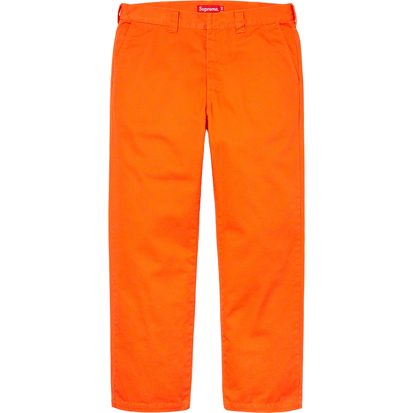 Supreme Work Pant (FW21) - Orange - $118