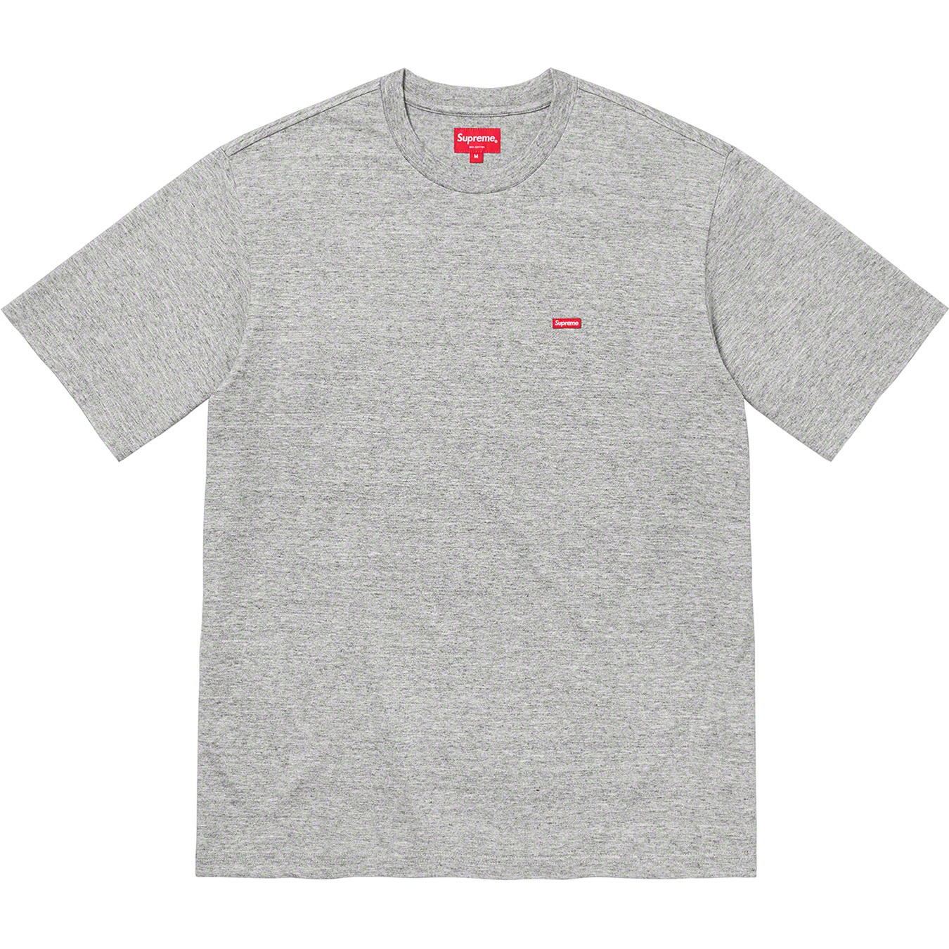 Supreme Small Box Tee (FW21) - Heather Grey - $58