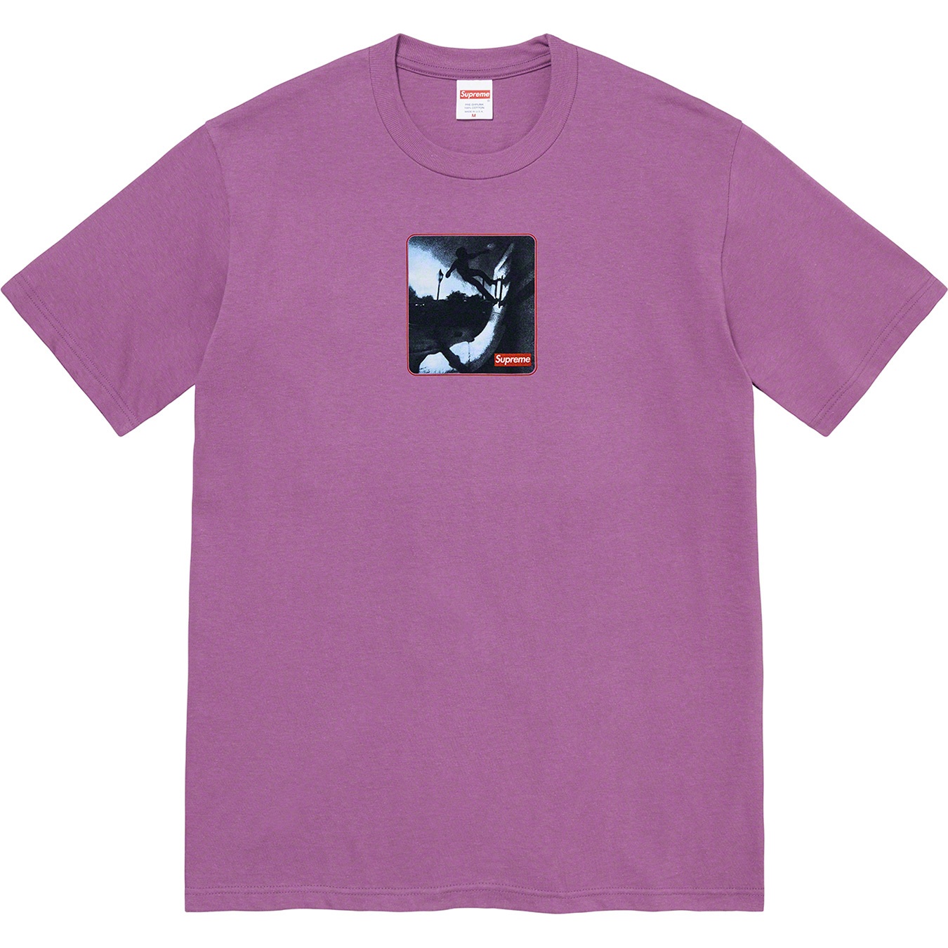 Supreme Shadow Tee (FW21) - Plum - $38