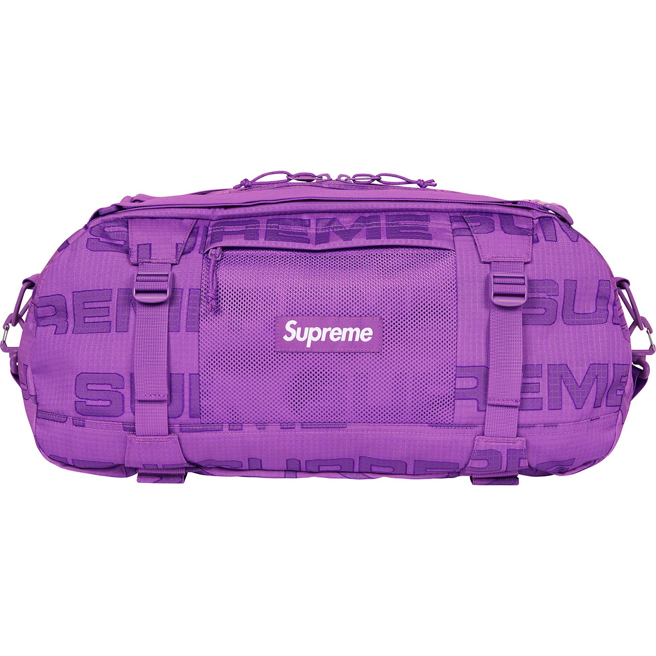 Supreme Duffle Bag (FW21) - Purple - $148