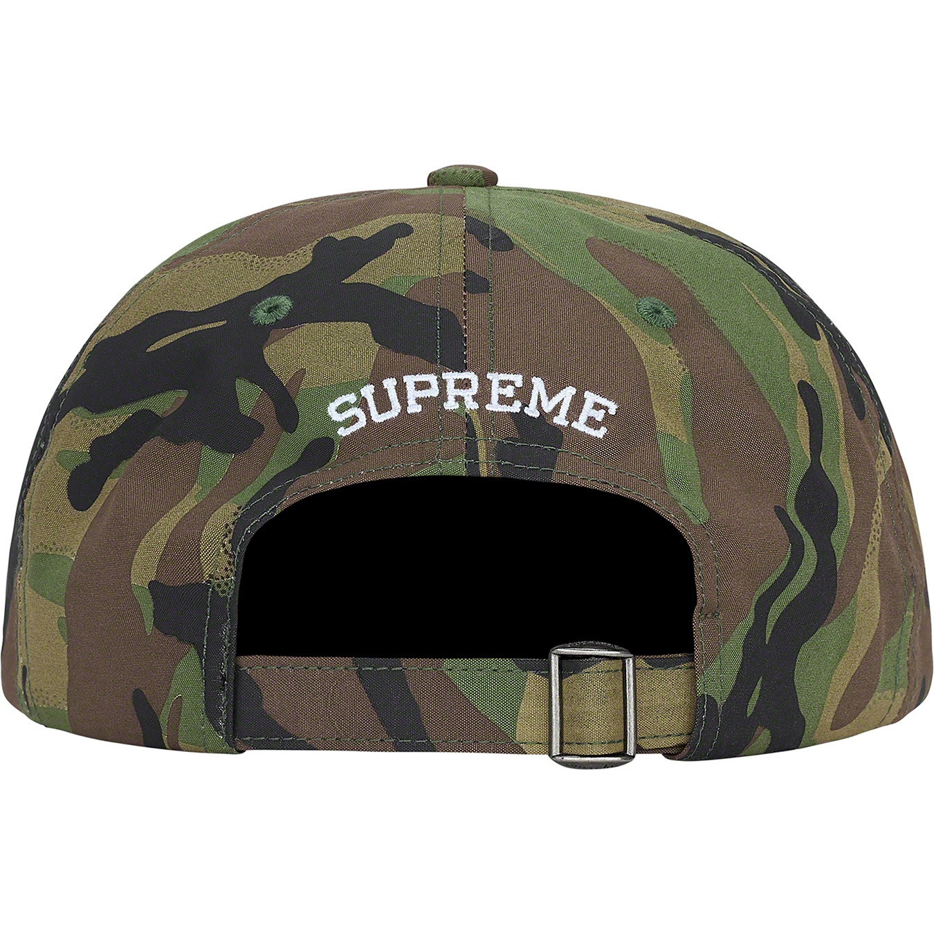 Supreme Ventile S Logo 6-Panel (FW21) - Swirl Camo - $54